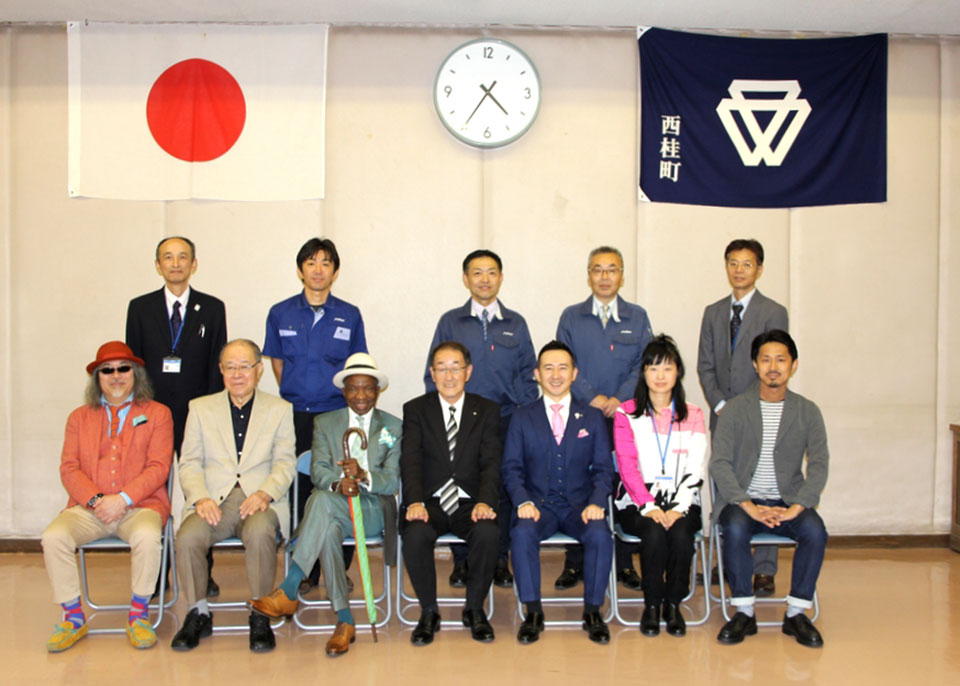 サプール・セヴランさんが来町されました