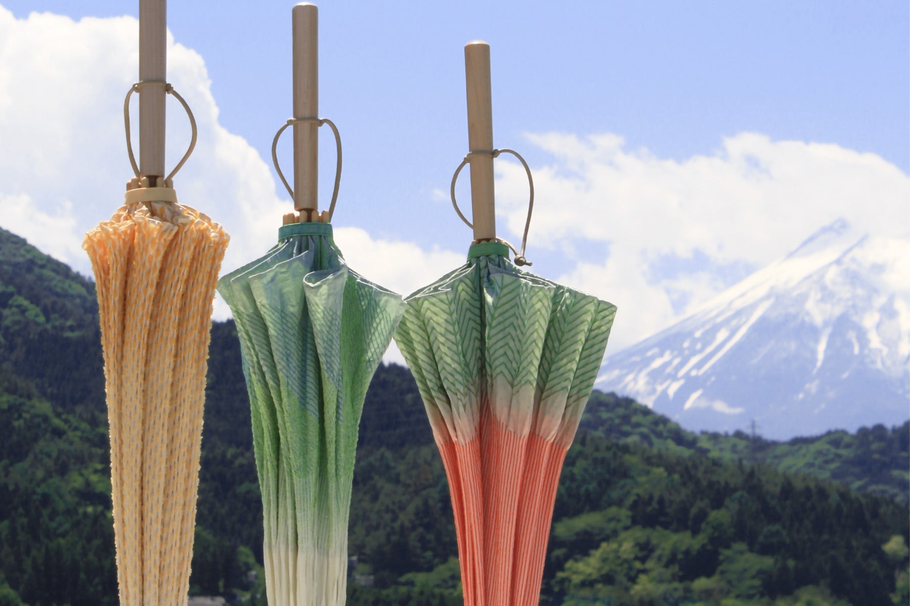 野菜モチーフの日傘