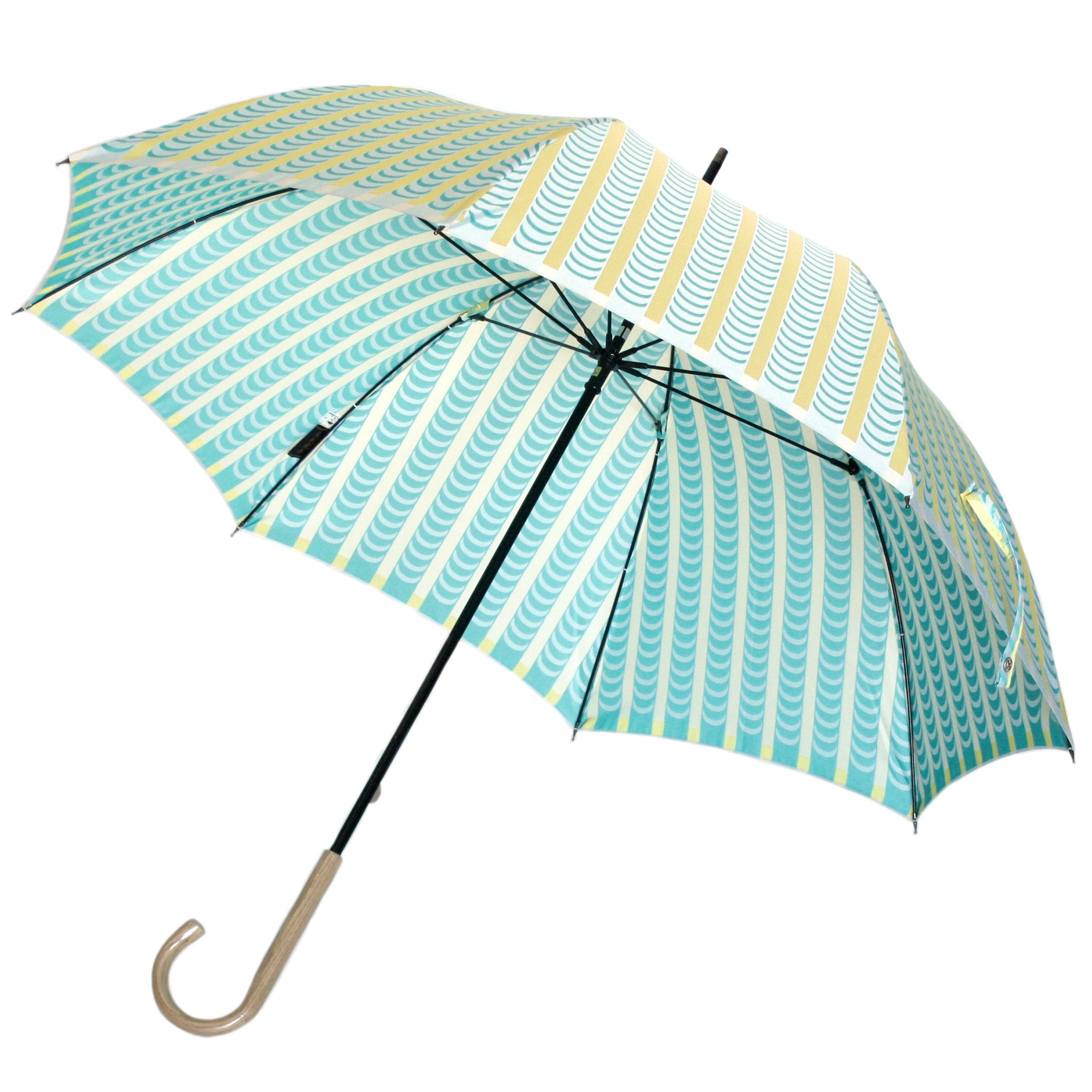 晴雨兼用 レディース Stig L. DRAPES グリーン 長傘