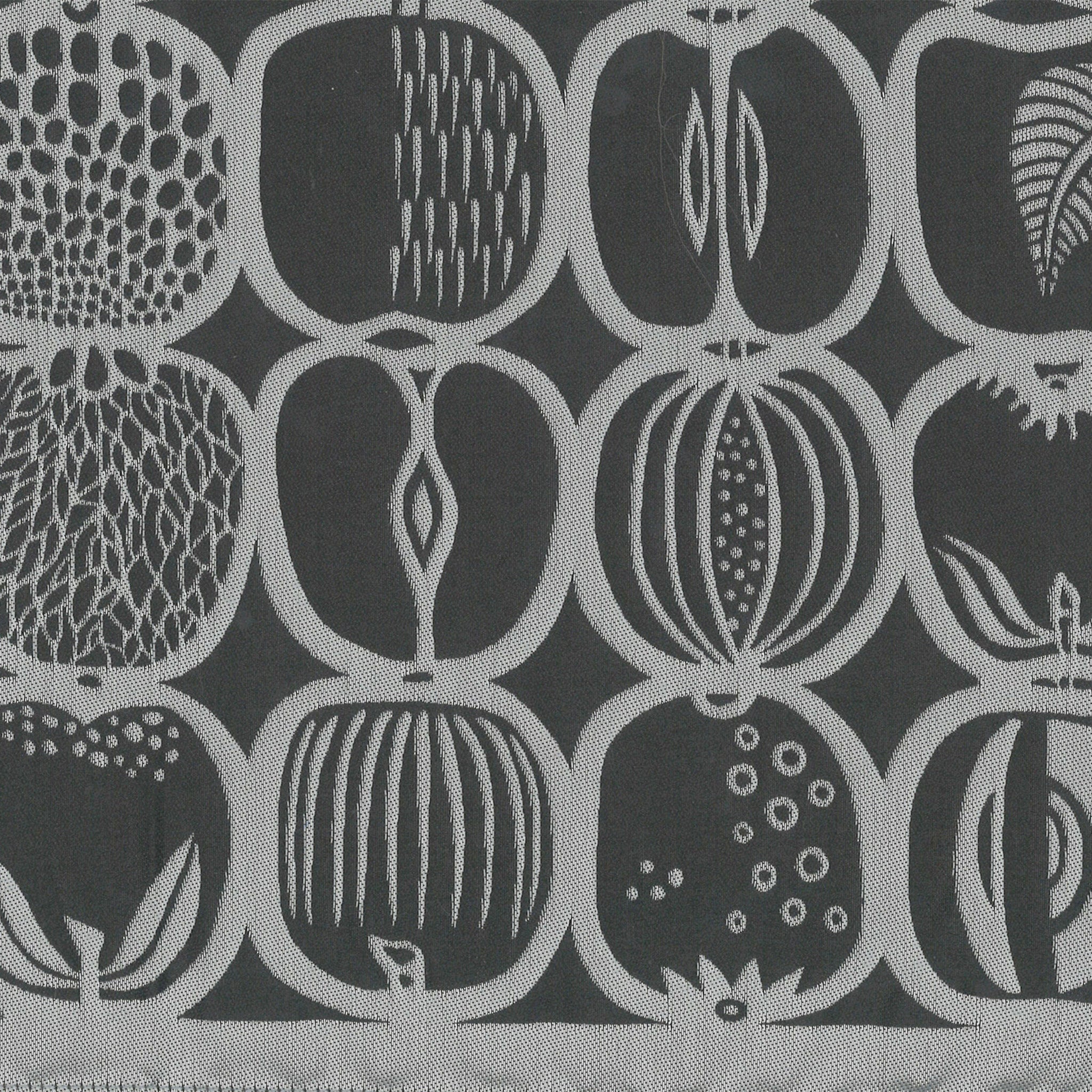 晴雨兼用 レディース Stig L. FRUKTLADA ブラック 長傘 生地アップ