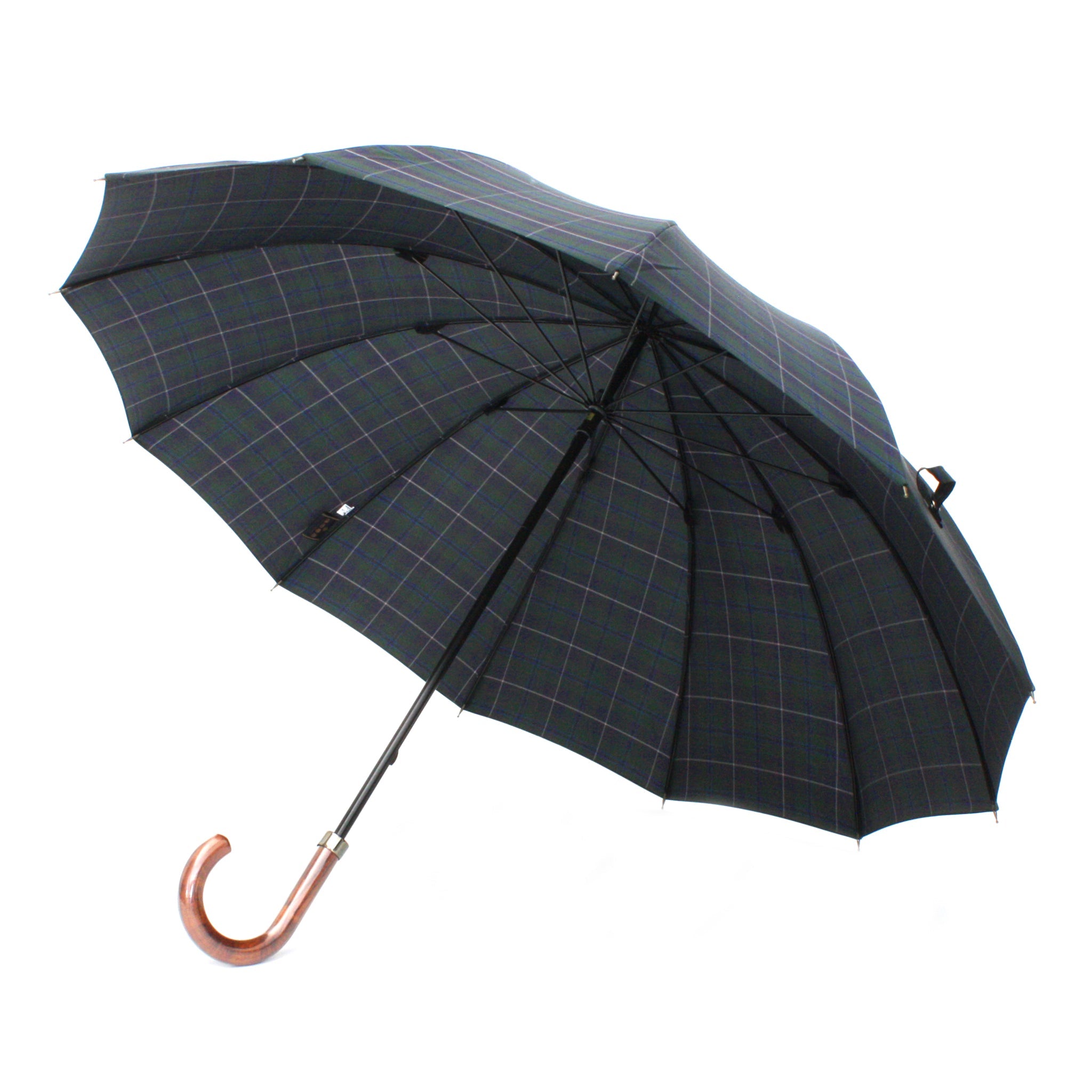 晴雨兼用 メンズ Makita Trad Douglas Green 長傘