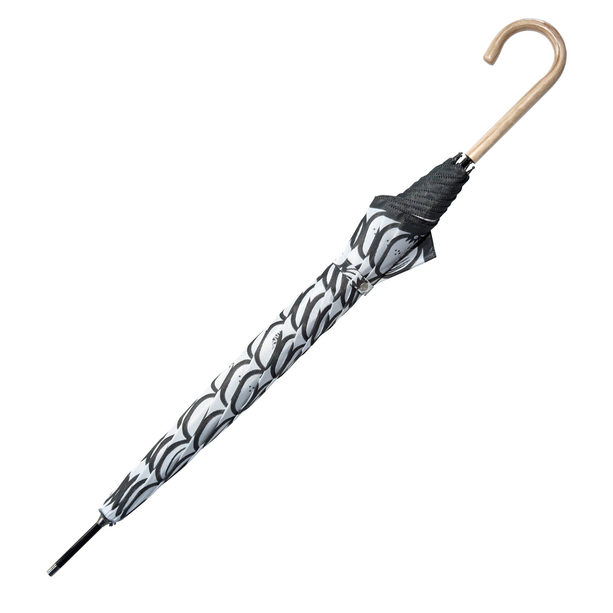 晴雨兼用 レディース Stig L. FRUKTLADA ゴールド 長傘