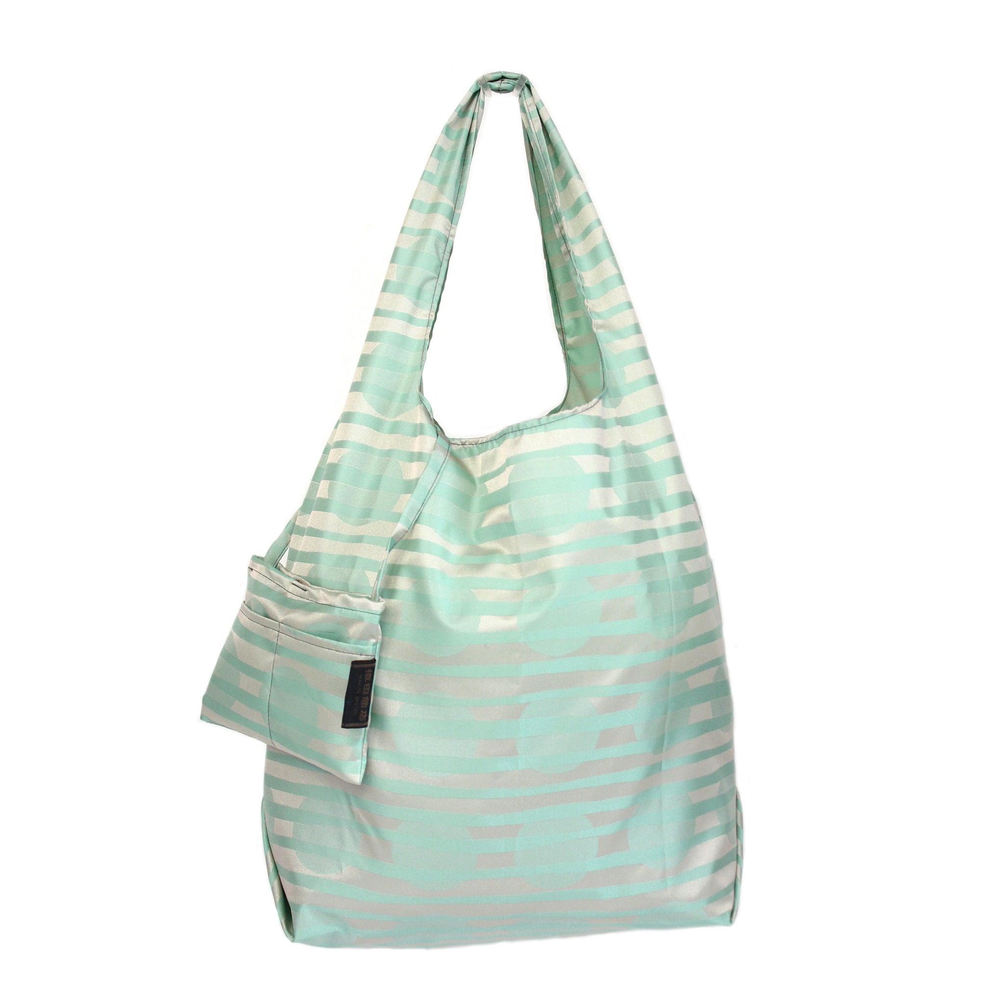 Umbrella Cloth Bag ドットボーダー ブルー