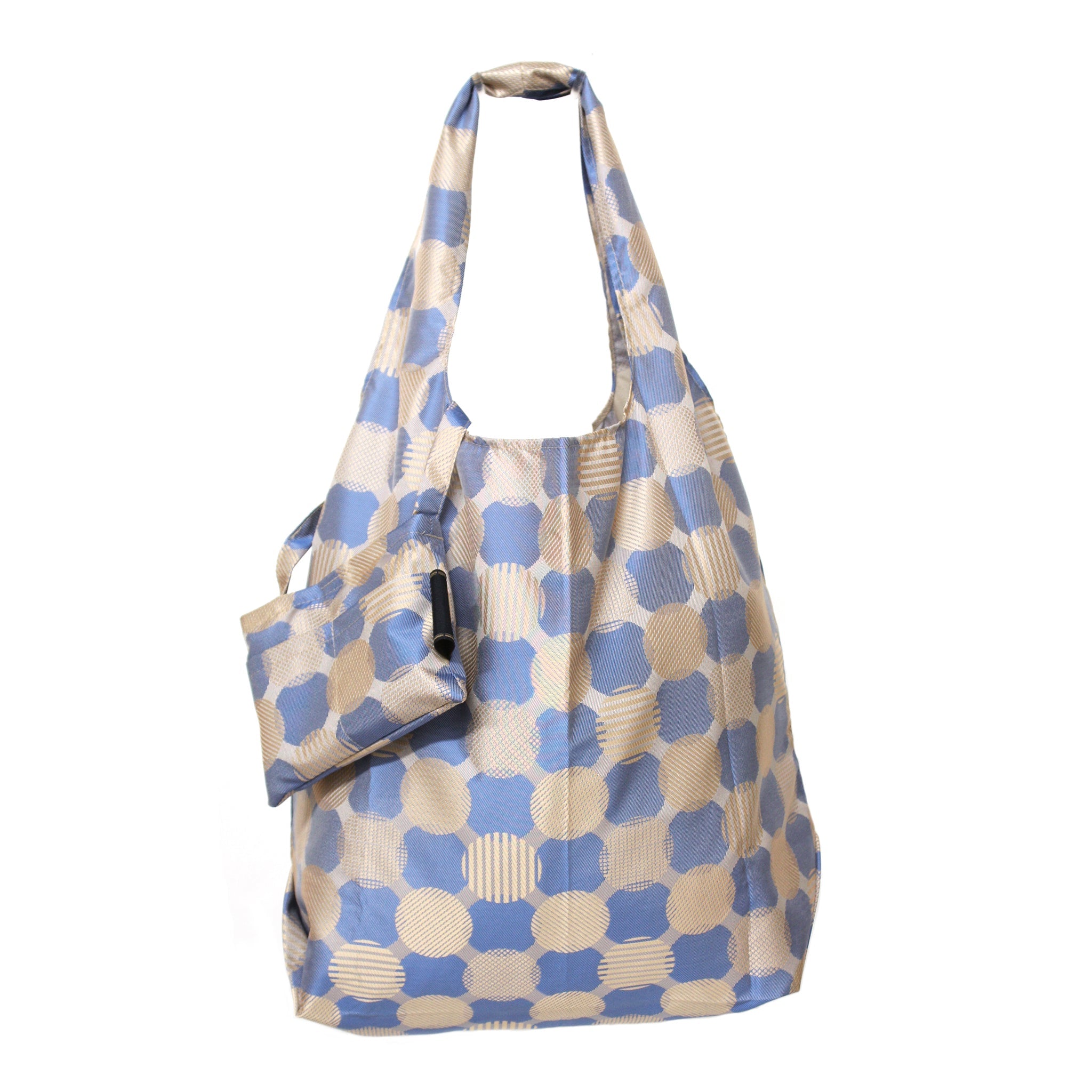 Umbrella Cloth Bag ドットコラージュ ブルー