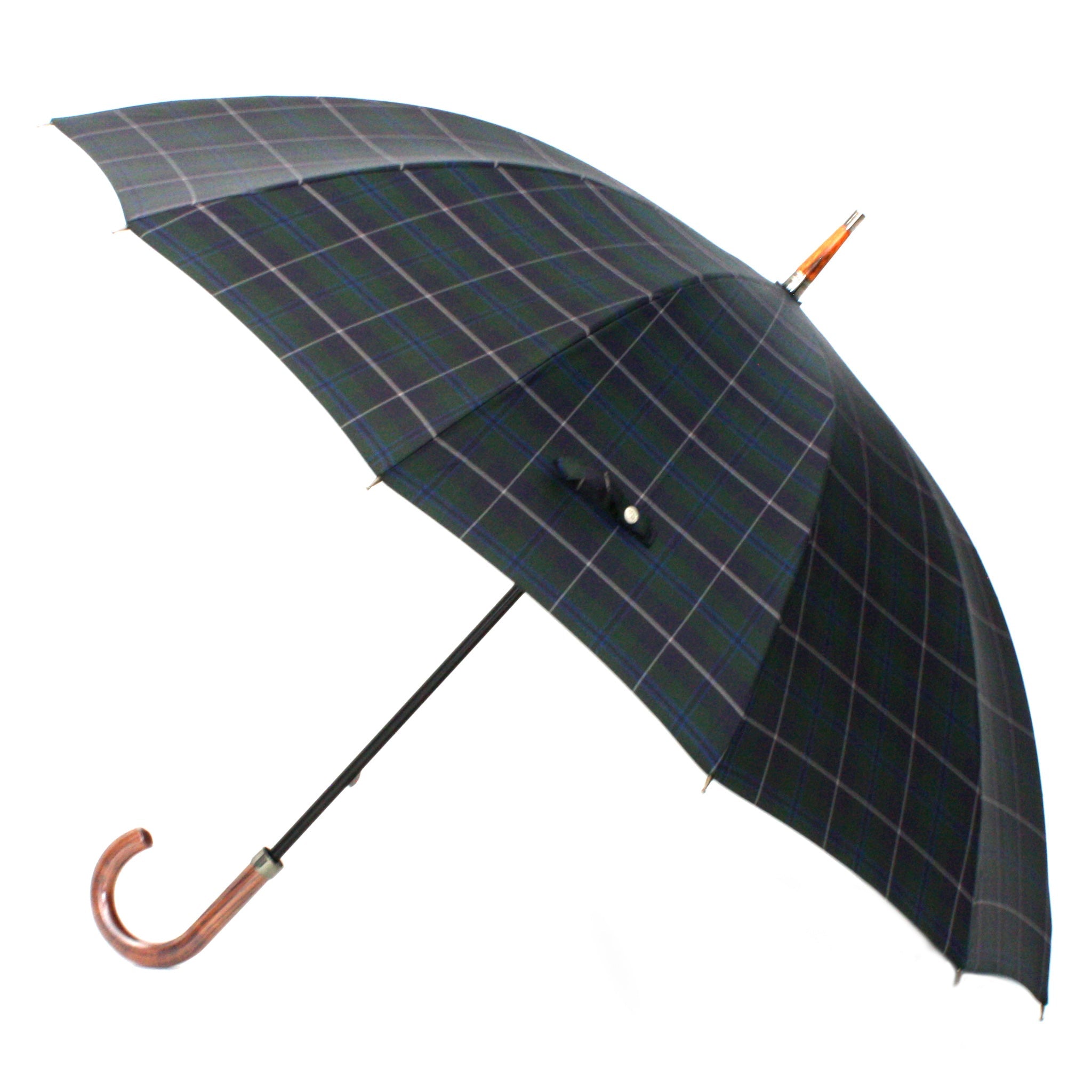 晴雨兼用 メンズ Makita Trad Douglas Green 長傘