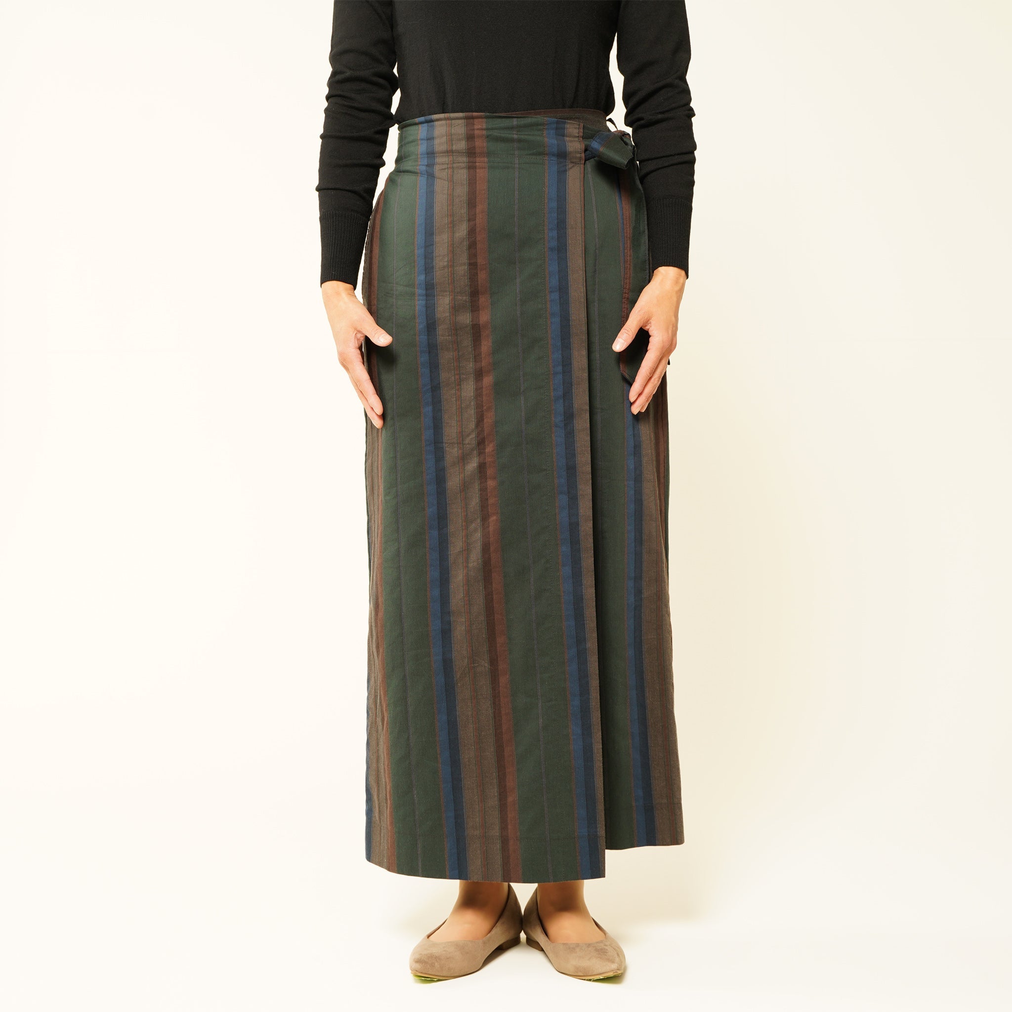 clotho ラップパンツ 　グリーン