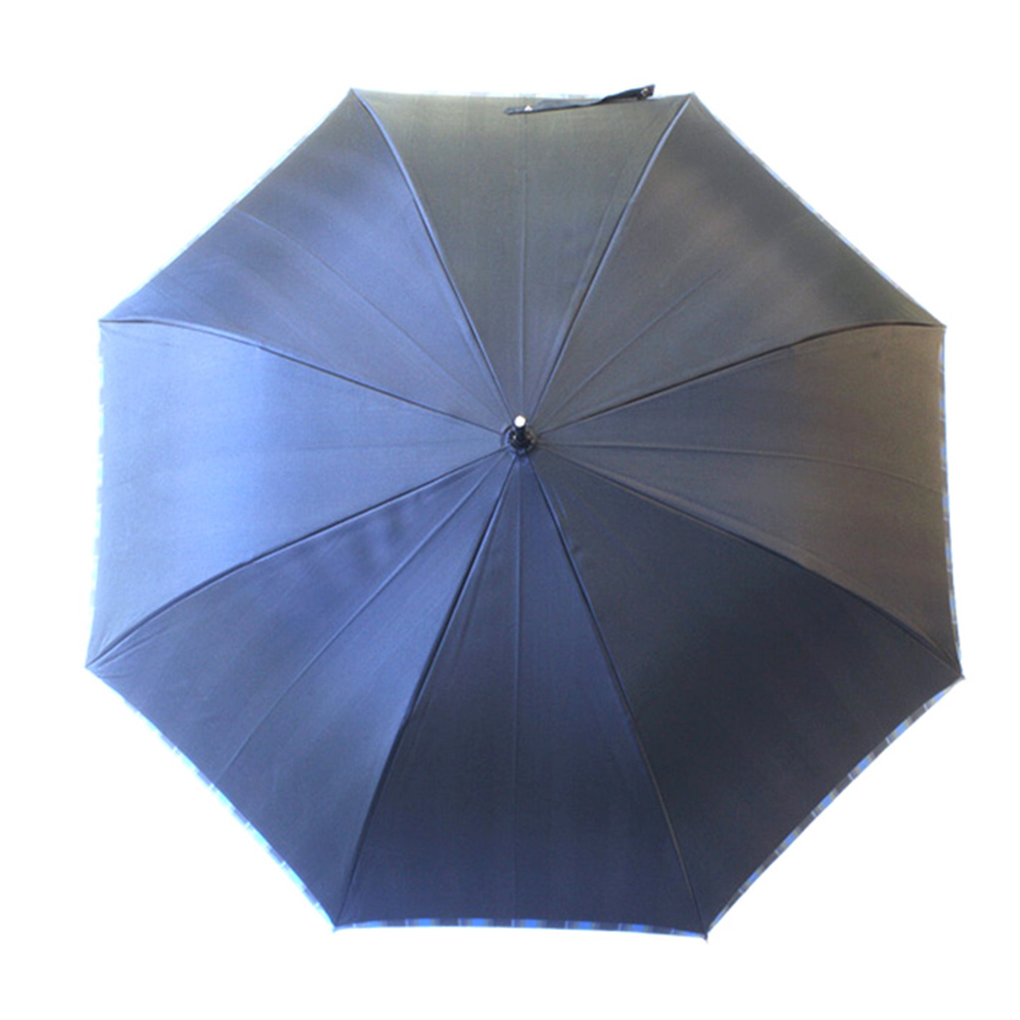 晴雨兼用　メンズ　Tie Plain×Stripe  DARK NAVY　長傘