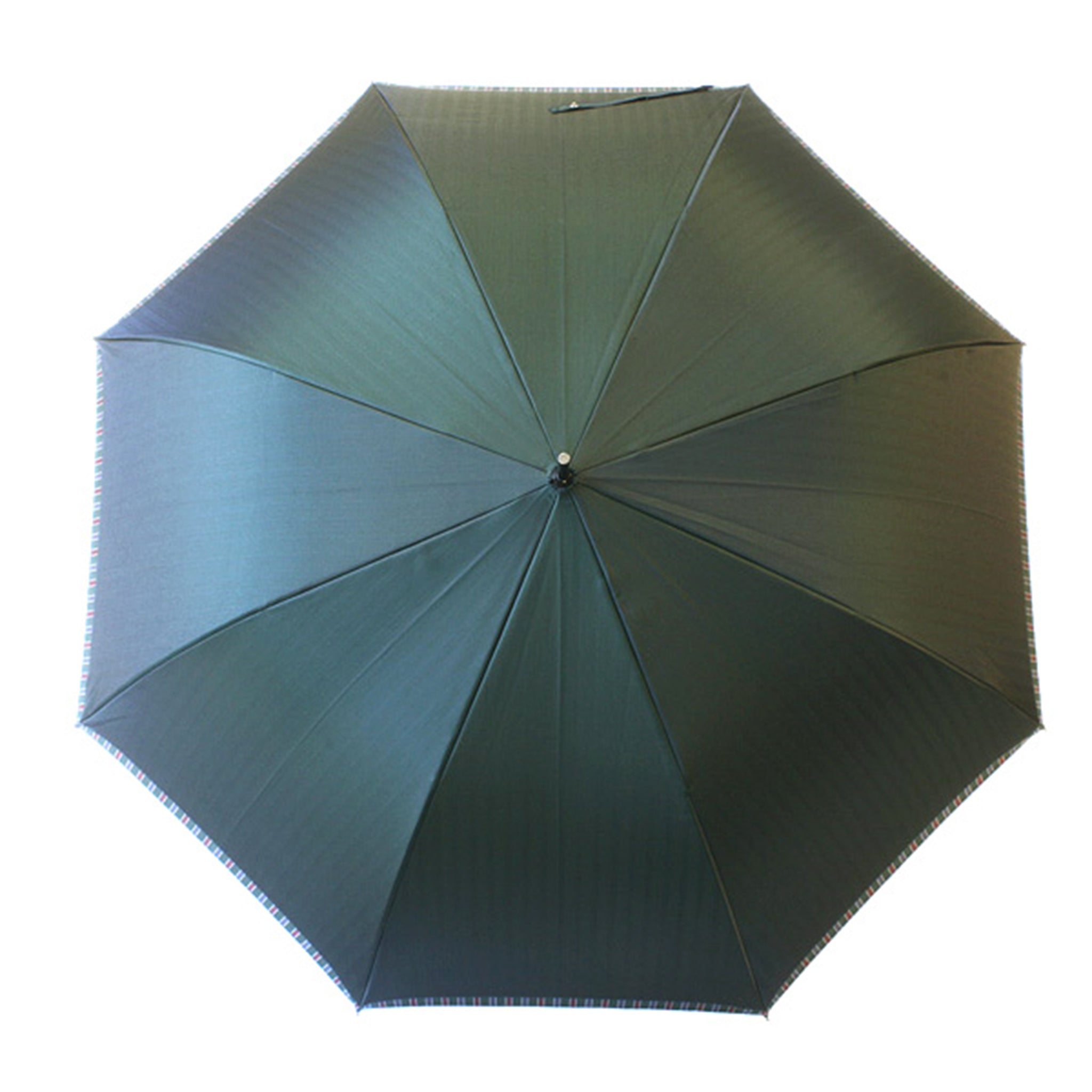 晴雨兼用　メンズ　Tie Plain×Stripe  GREEN　長傘