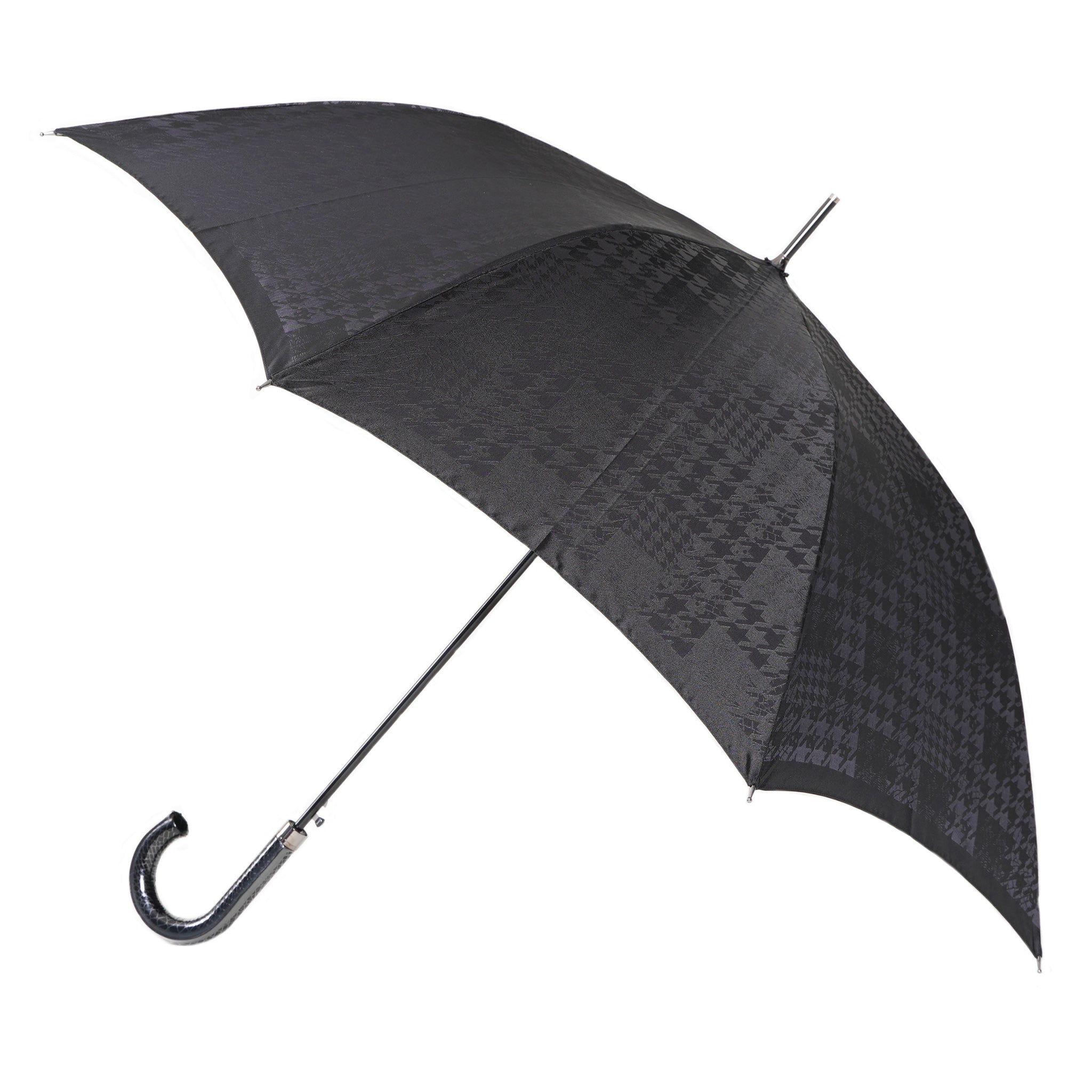 晴雨兼用　メンズ　monotone　千鳥チェック　長傘