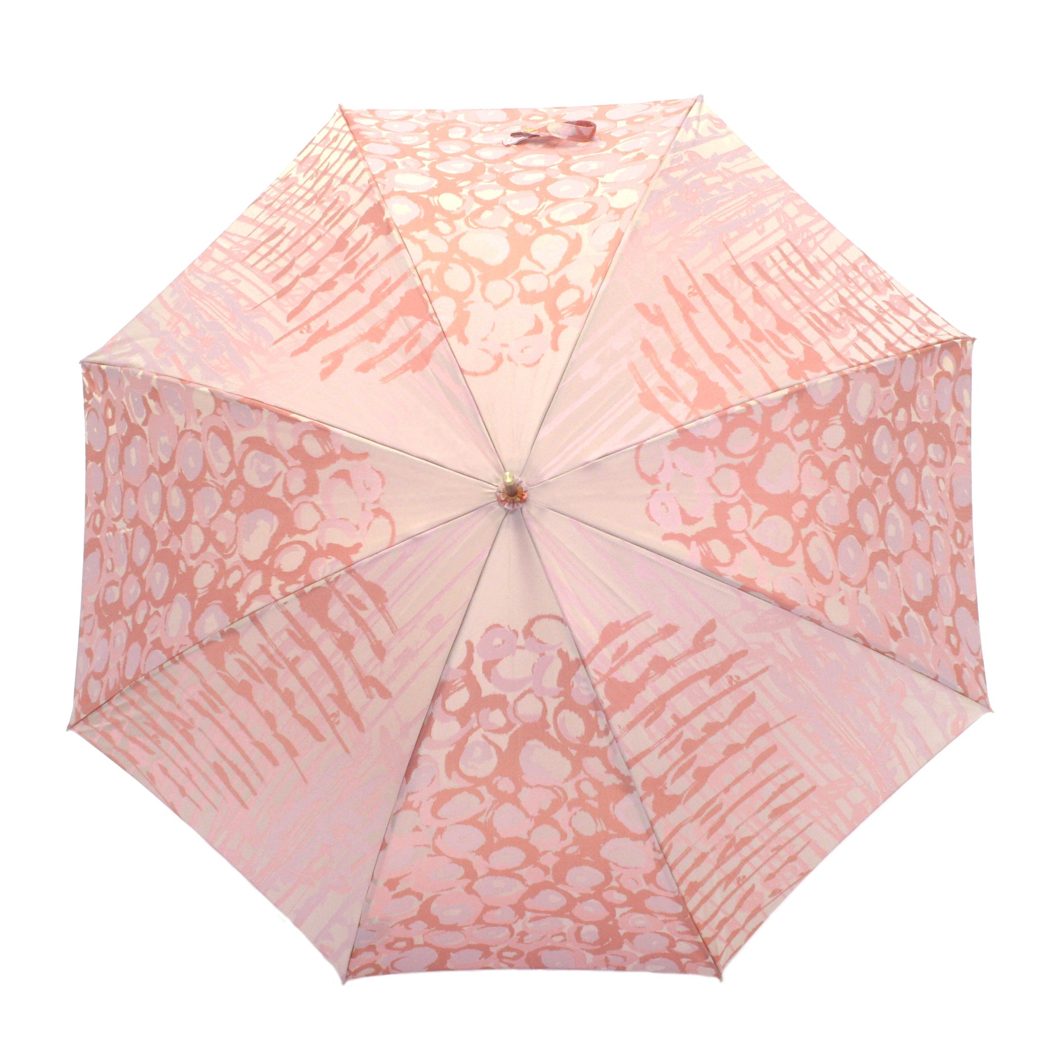晴雨兼用　レディース　Aneqdot　ローズ　サーモンピンク　長傘