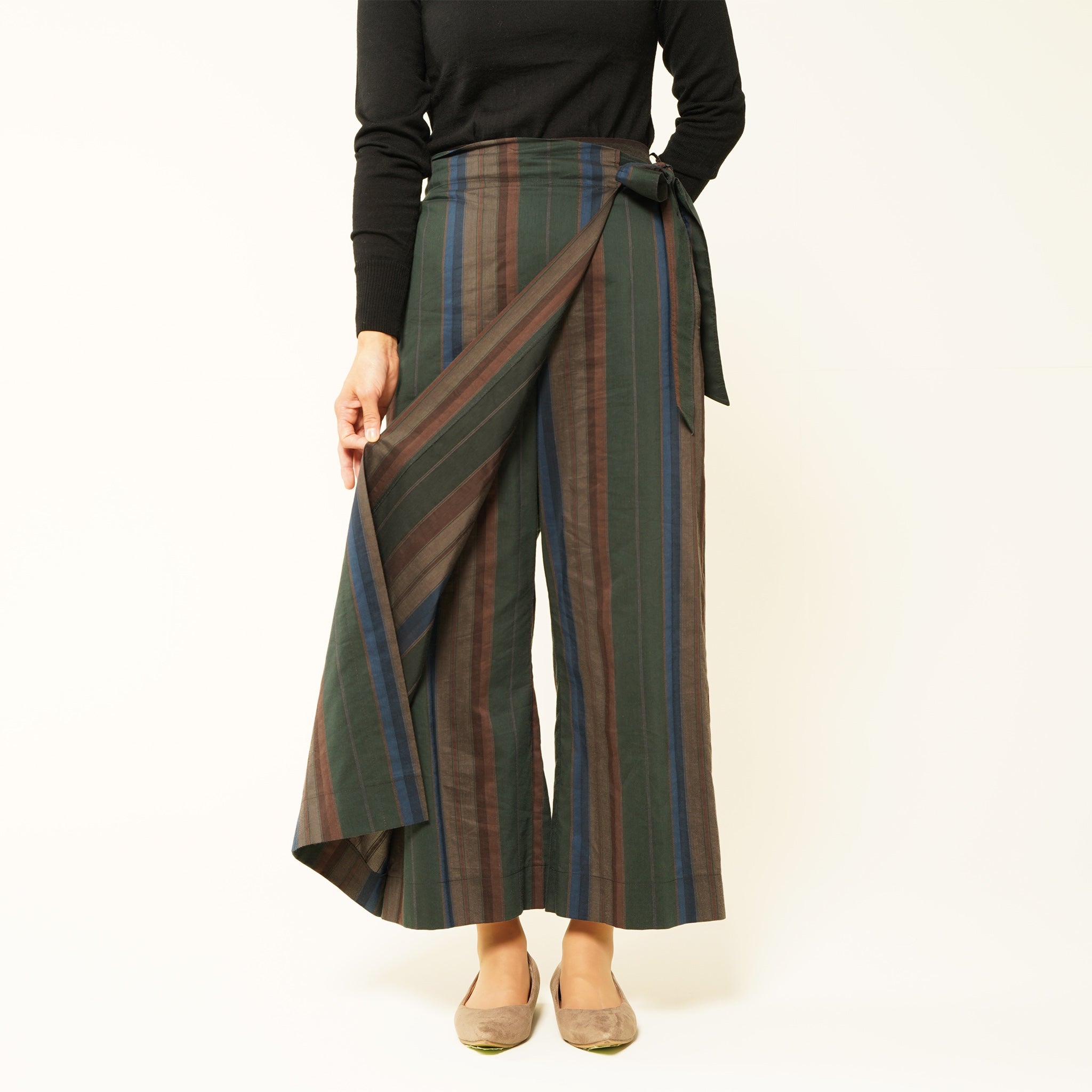 clotho ラップパンツ 　グリーン　