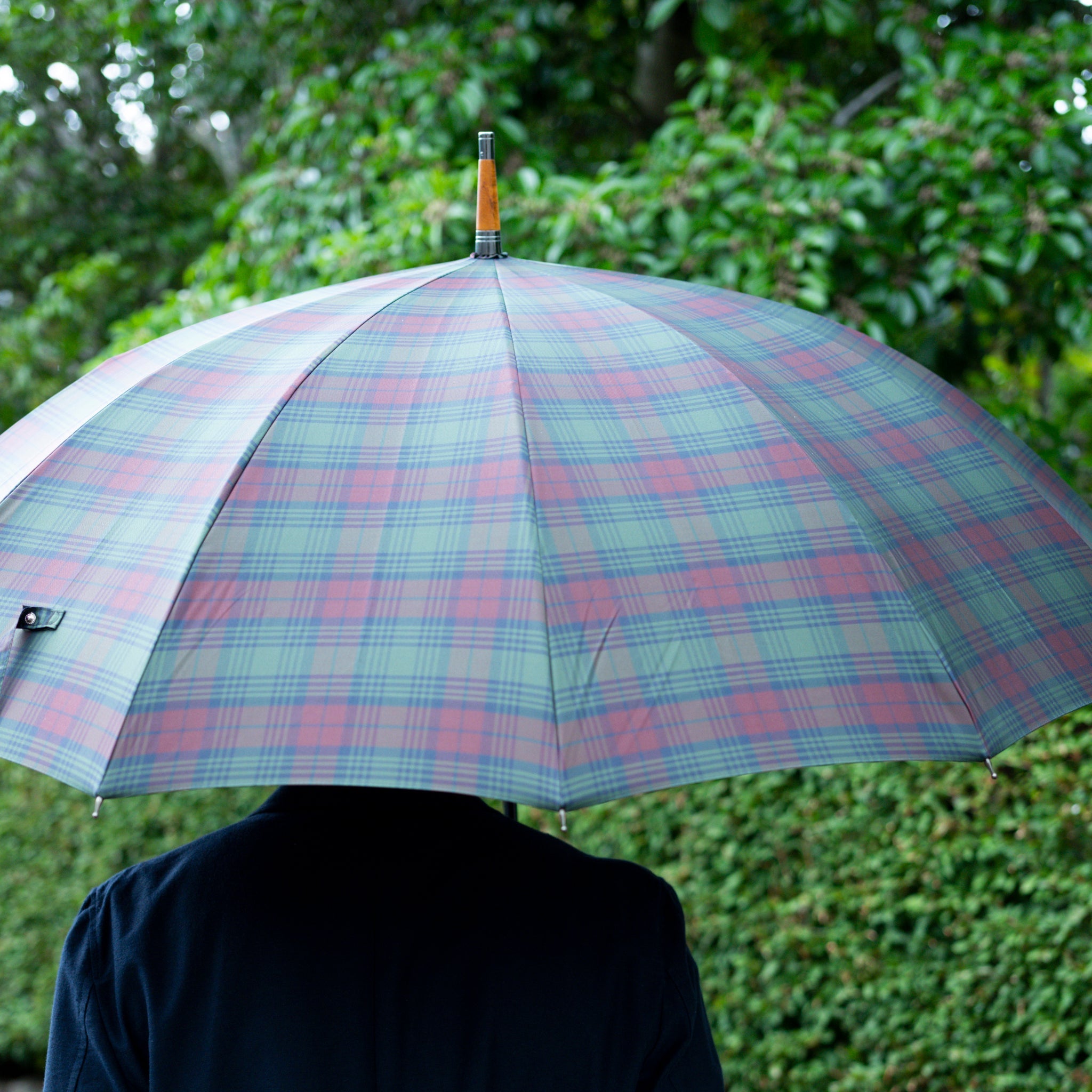 晴雨兼用　メンズ　Makita Trad　Stewart of Athol　長傘　サイズイメージ