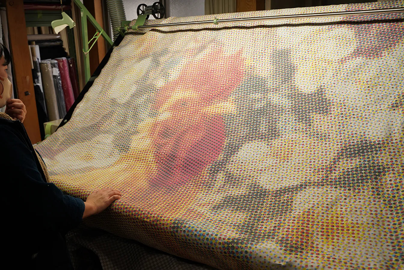 素材/材料 よ様専用☆絵の具ジャガード生地