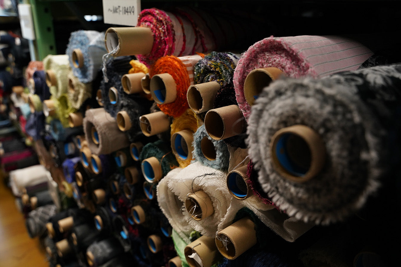 TEXTILE 槙田の生地作り