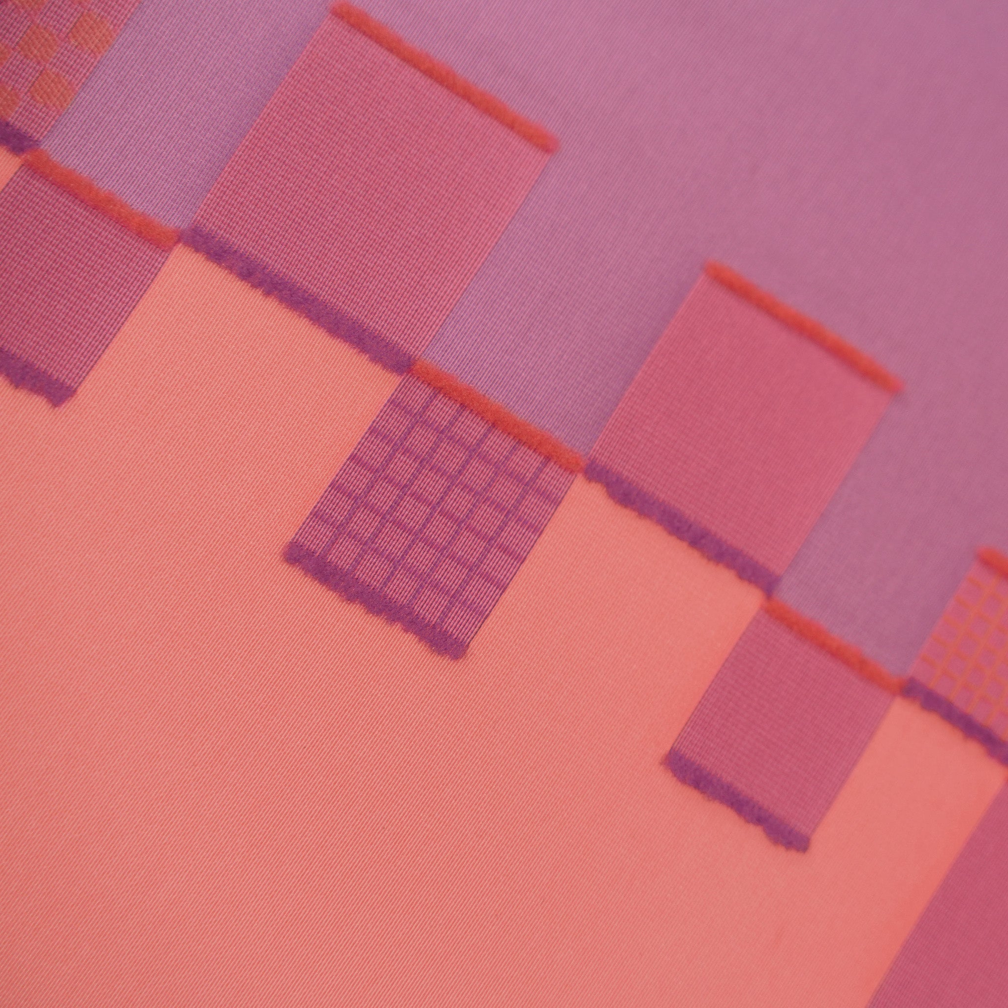 frozen　tile　モーブ　生地アップ